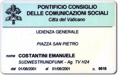 Udienza Generale Vaticano